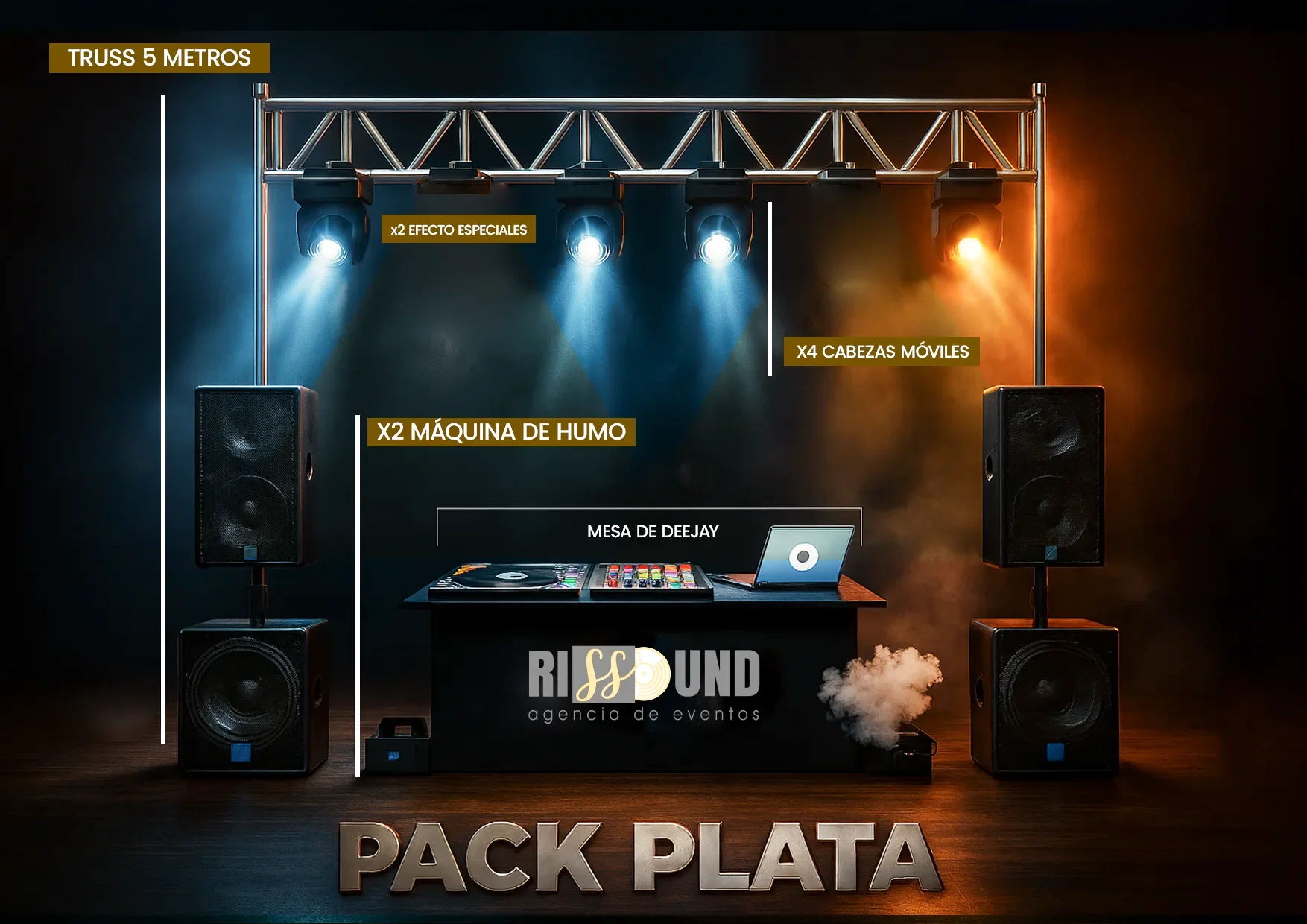 Pack dj 1 Pack plata 1