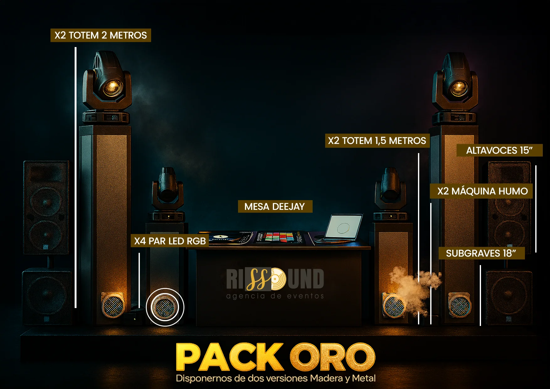 Pack dj 2 Pack dj sevilla